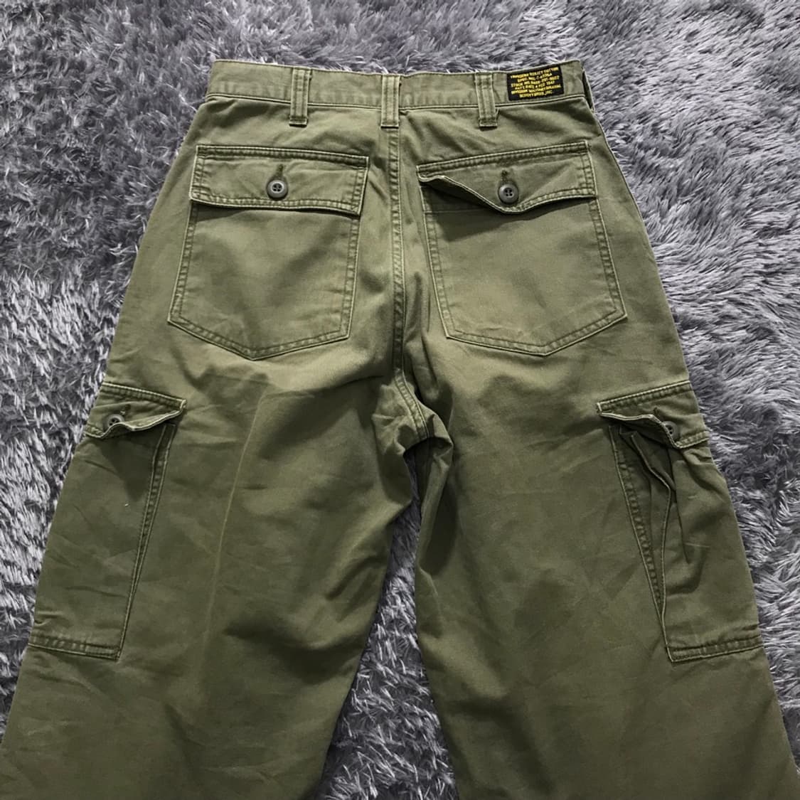[[XS(60-68), 공용] 쇼트(SCHOTT) 빈티지 카고 팬츠 상품이미지3