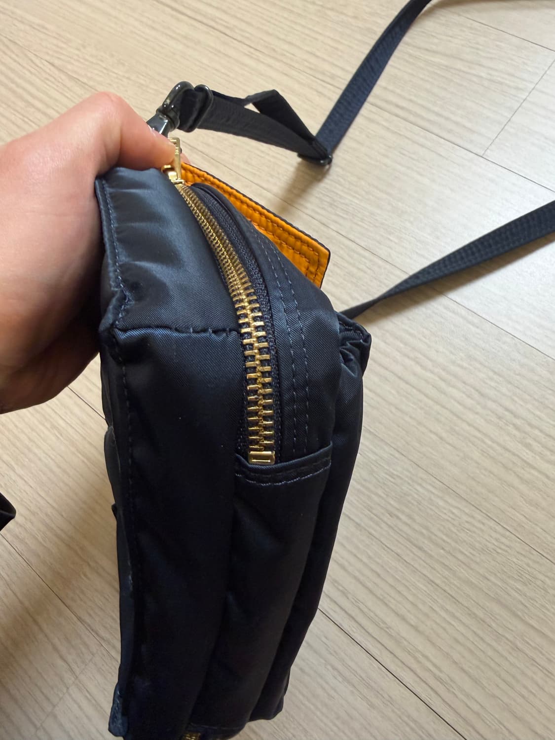 요시다 포터 탱커 스냅 숄더백 네이비 상품이미지6