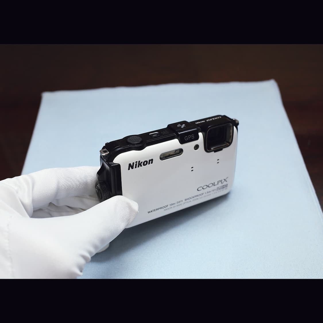 레어<A급>니콘 쿨픽스 aw100 화이트 빈티지 디카 상품이미지2