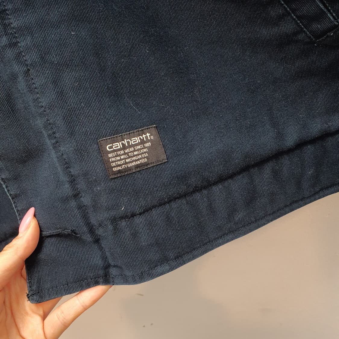 칼하트 쉐필드 자켓 네이비  상품이미지3
