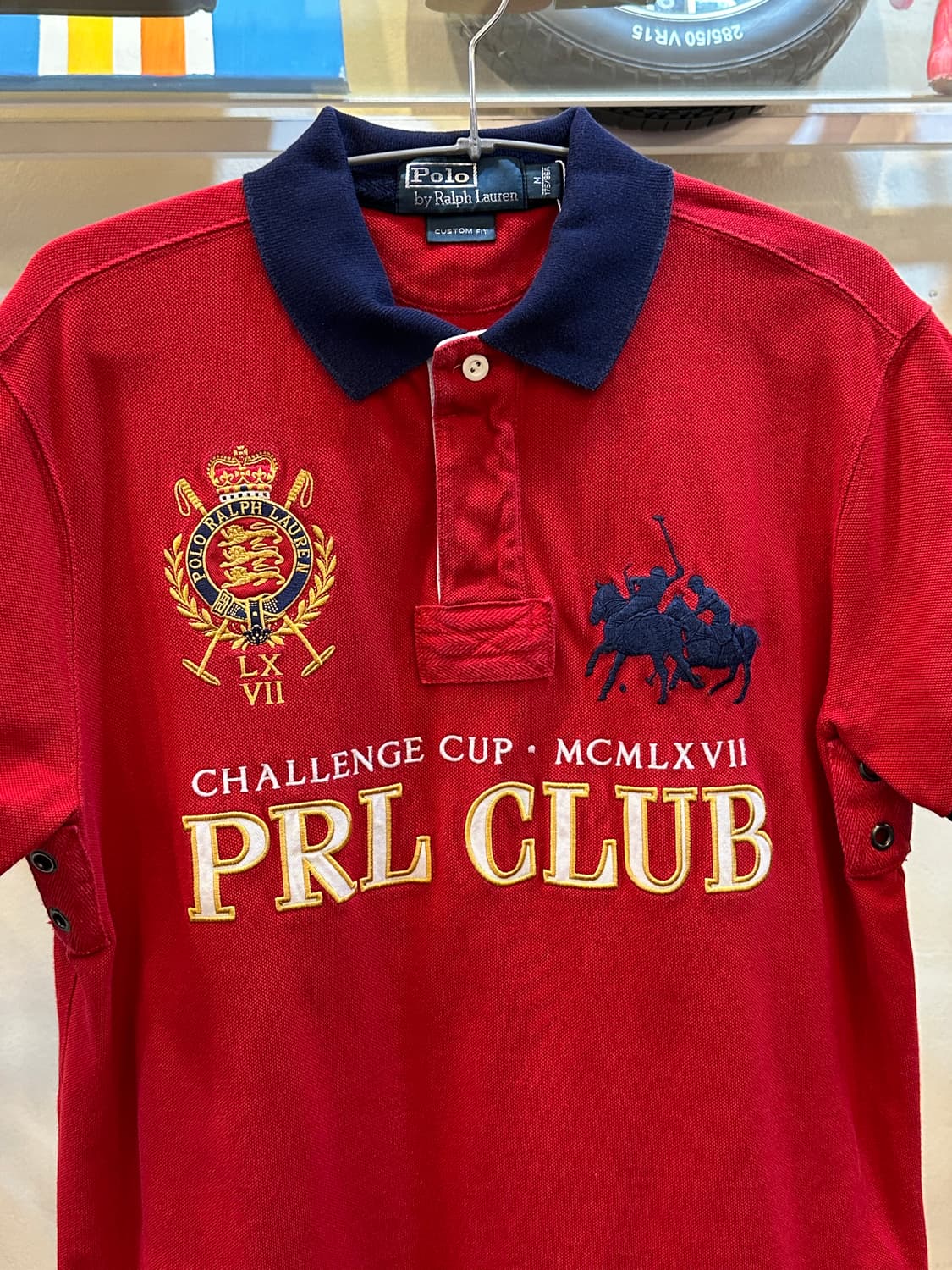 폴로 랄프로렌 빅포니 치프키프 반팔 카라티 레드 M 상품이미지2