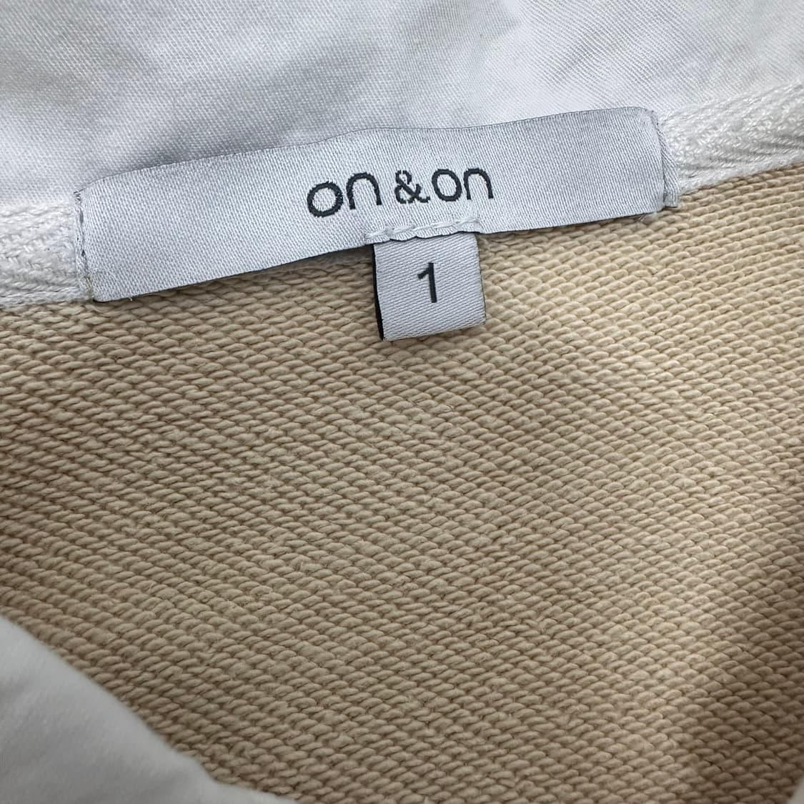 on&on 온앤온 여성 긴팔티셔츠 맨투맨 85(XS) 상품이미지3