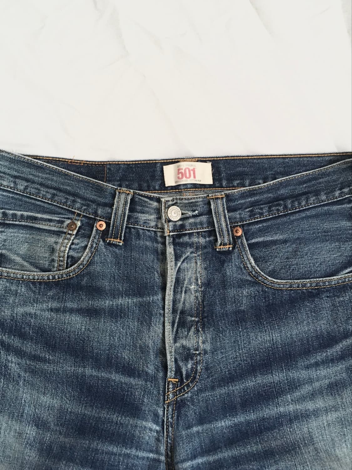 Levi's Original 501 Straight Leg jeans 상품이미지2