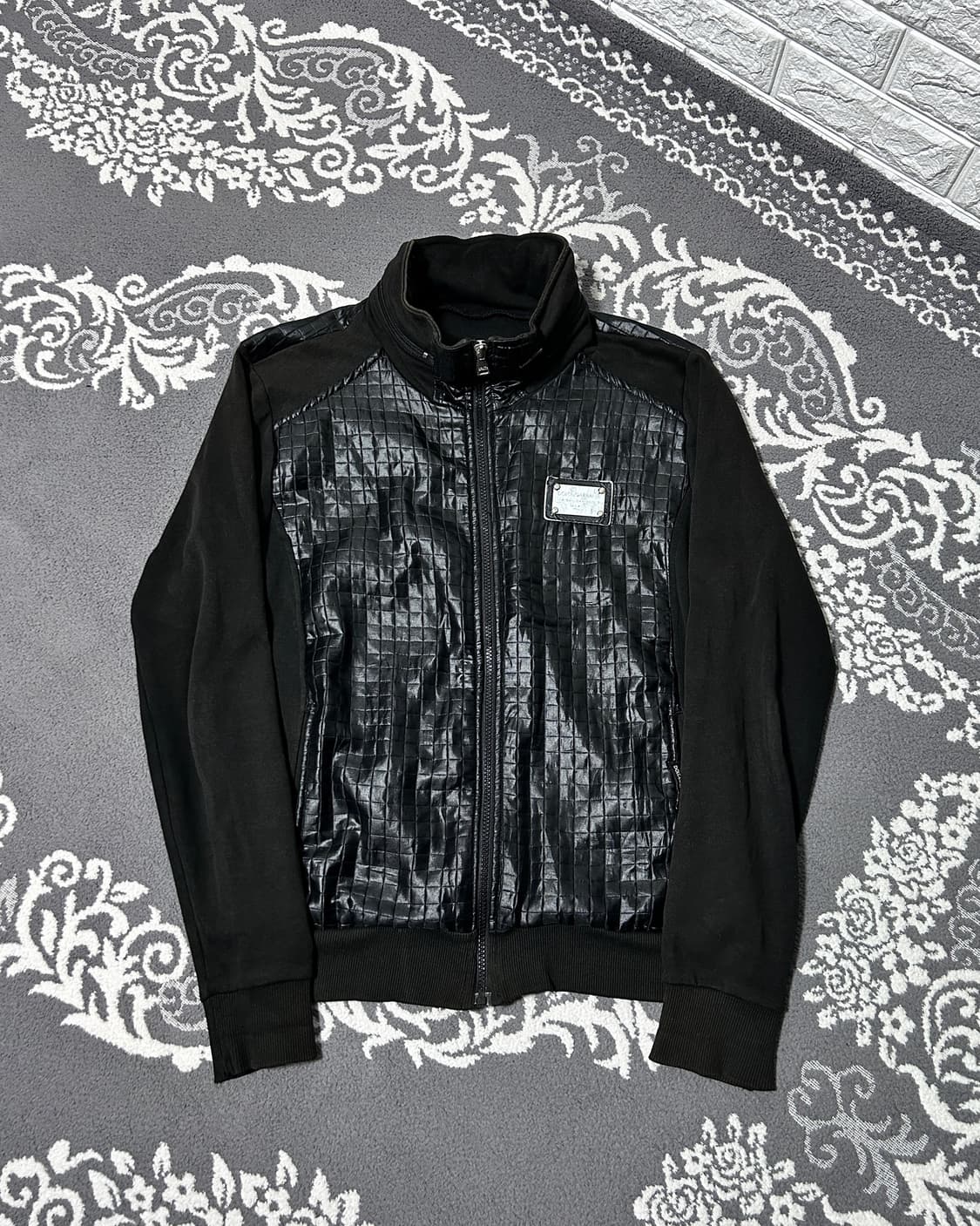 돌체앤가바나 레더 터치 하이브리드 집업 상품이미지5