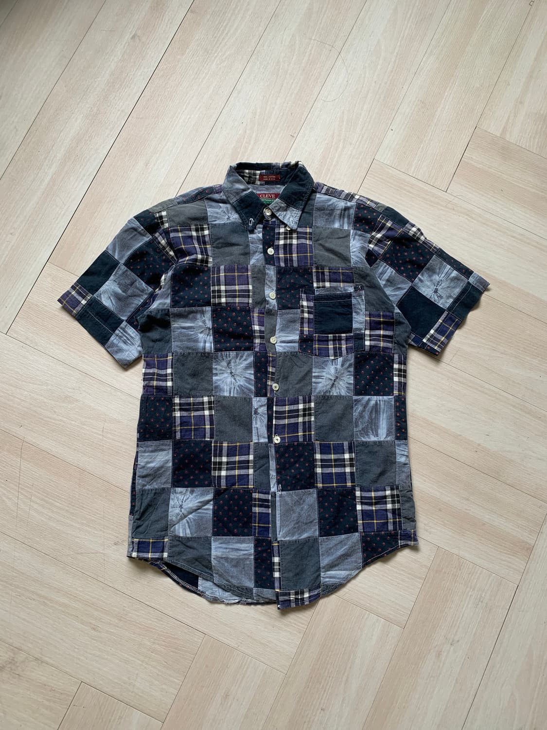 [CLEVE] mixed patch shirts_ made in USA 상품이미지1