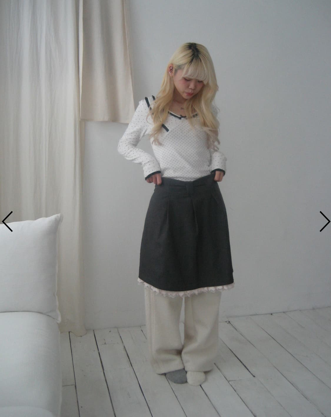 샤키리 레이스 탑  상품이미지3