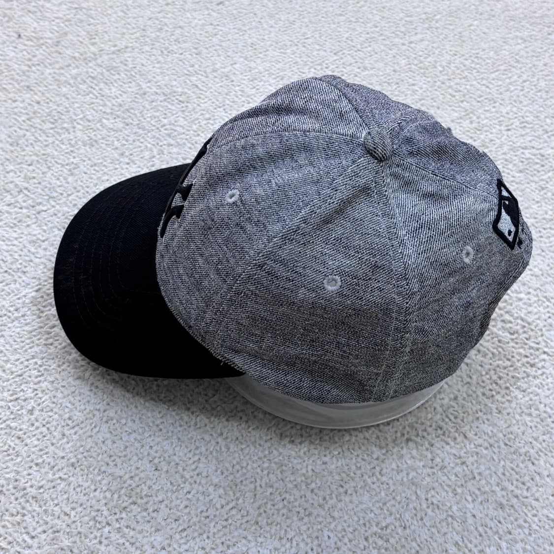 F MLB 뉴욕양키스 로고 배색 볼캡 0423E 상품이미지2