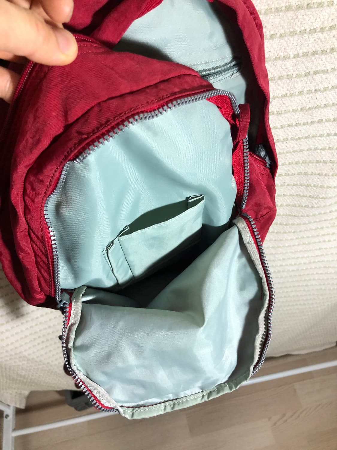 빈티지 키플링 Y2K 레드 미니 백팩 상품이미지4