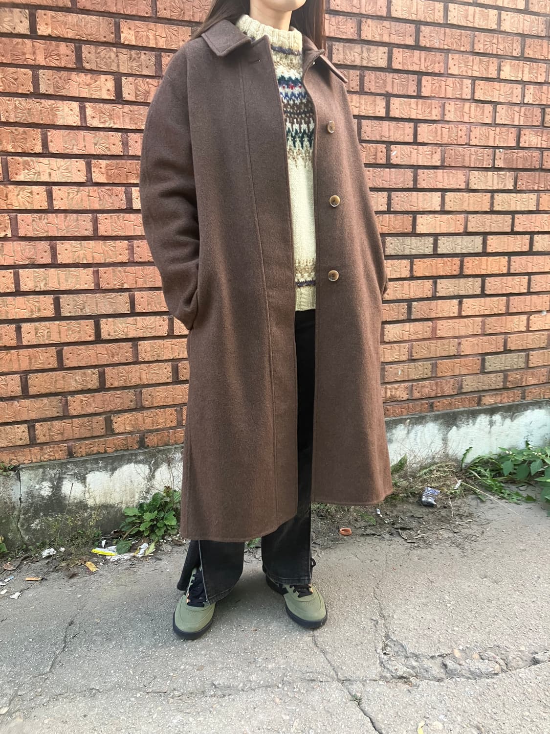 [77] 빈티지 캐시미어 맥코트 상품이미지2