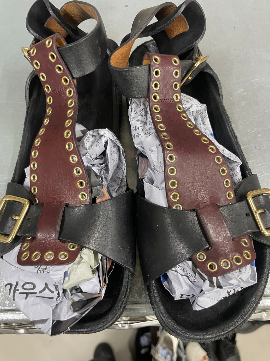 이자벨마랑 레니오 스터드 샌들 40 (gr-4269) 상품이미지7