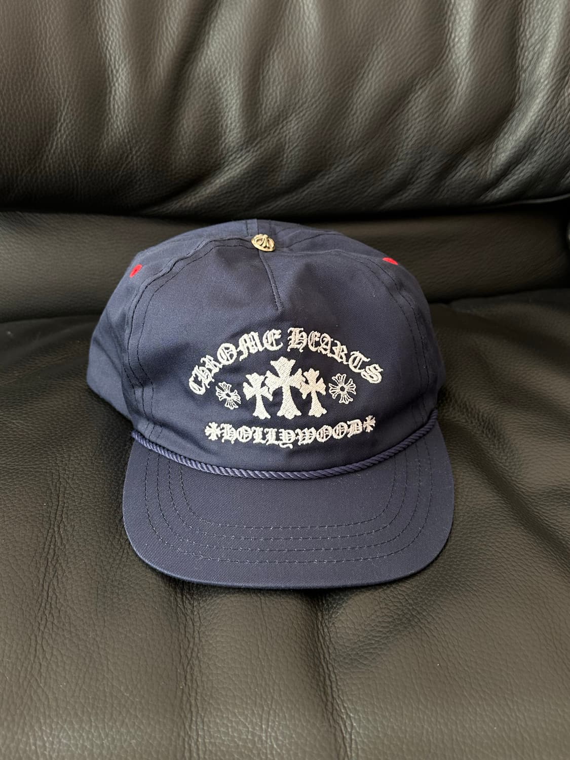 크롬하츠 가스스테이션 캡 모자 네이비 상품이미지1