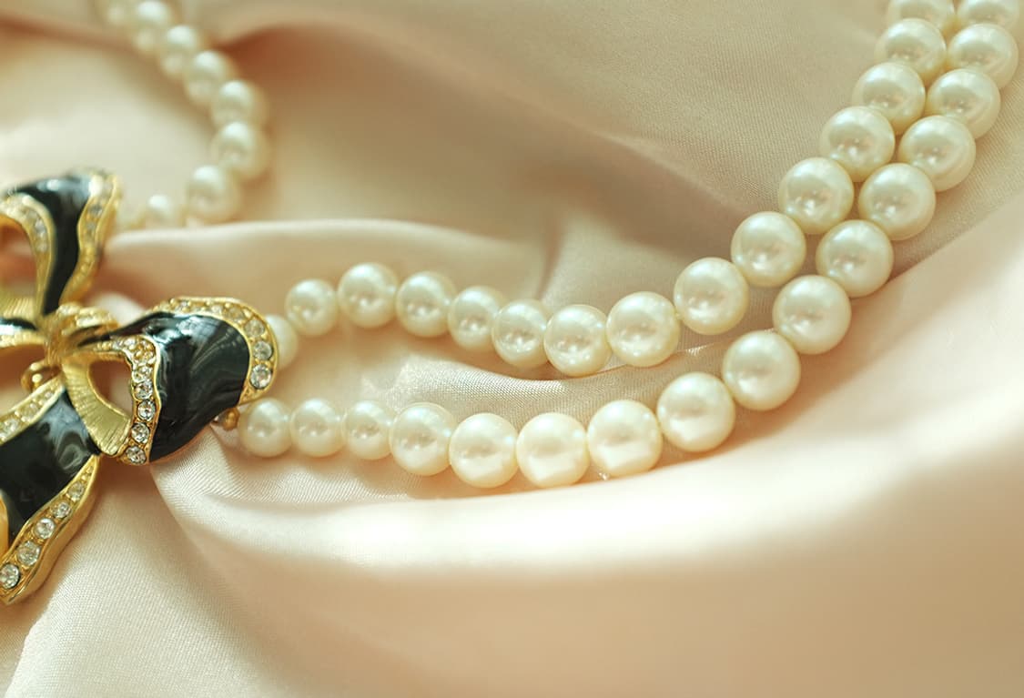 MARVELLA 리본 진주 빈티지목걸이 빈티지주얼리 상품이미지6