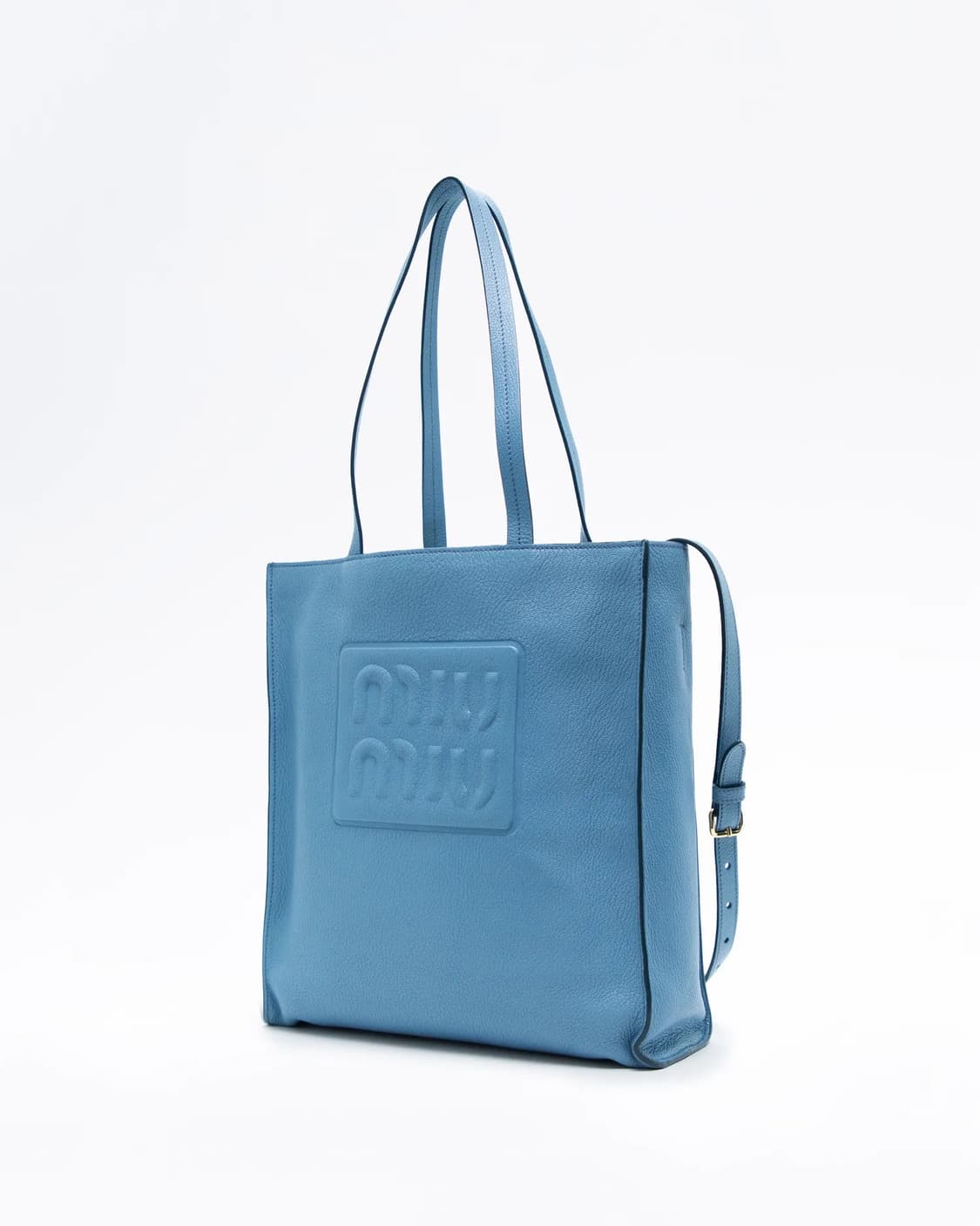 미우미우 토트백 스카이 블루 정품 MIU Mlu 5BG264 F0637  상품이미지5