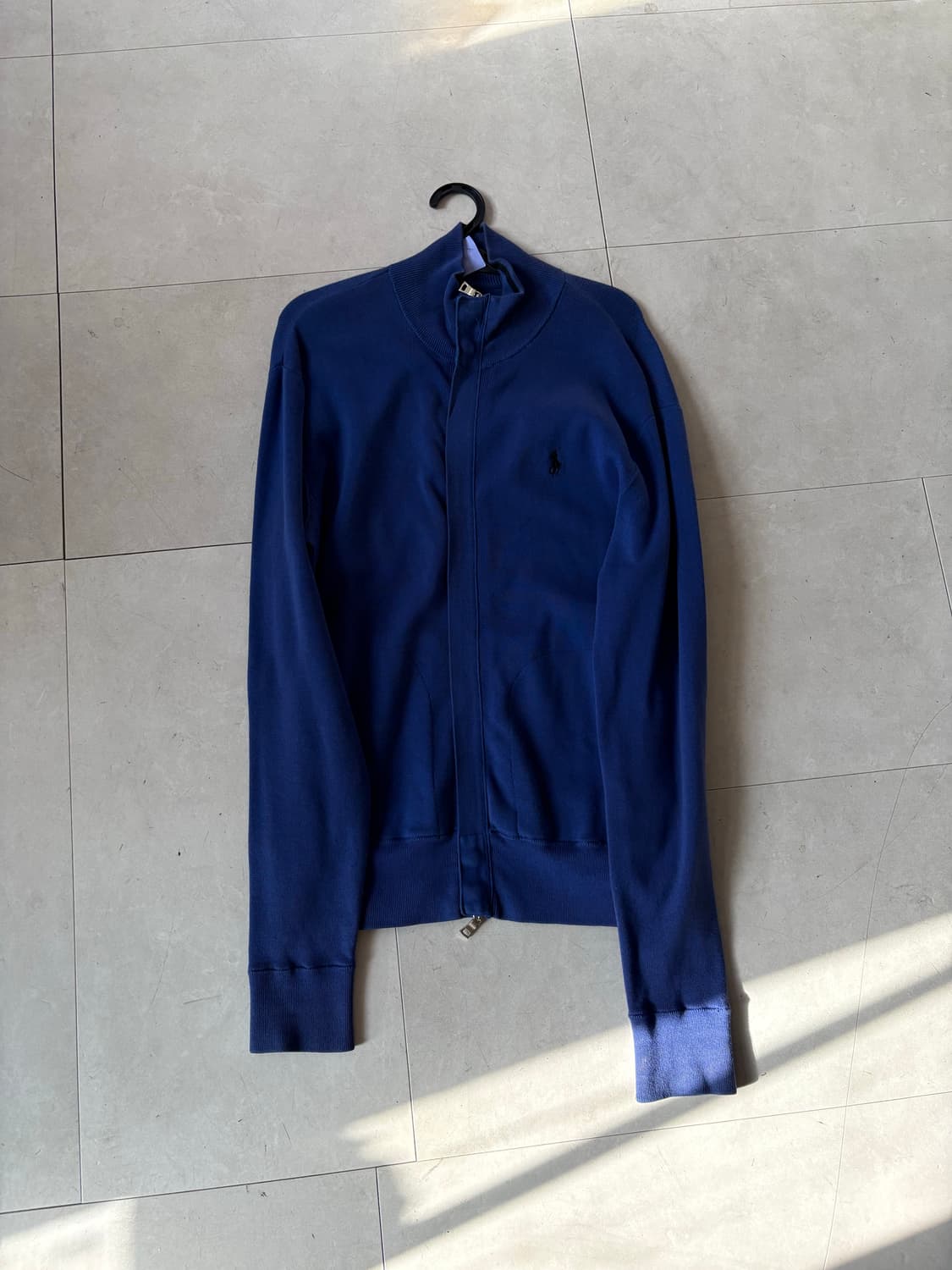 폴로 네이비 루즈핏 니트집업 상품이미지6