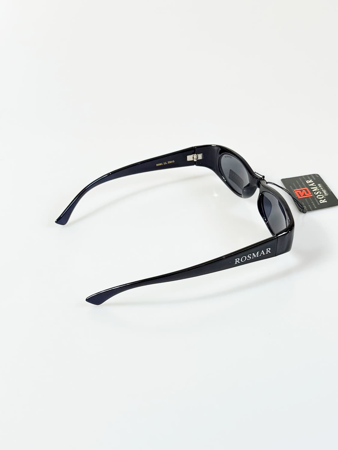 90s ROSMAR 블랙 랩어라운드 프레임 빈티지 선글라스 상품이미지4