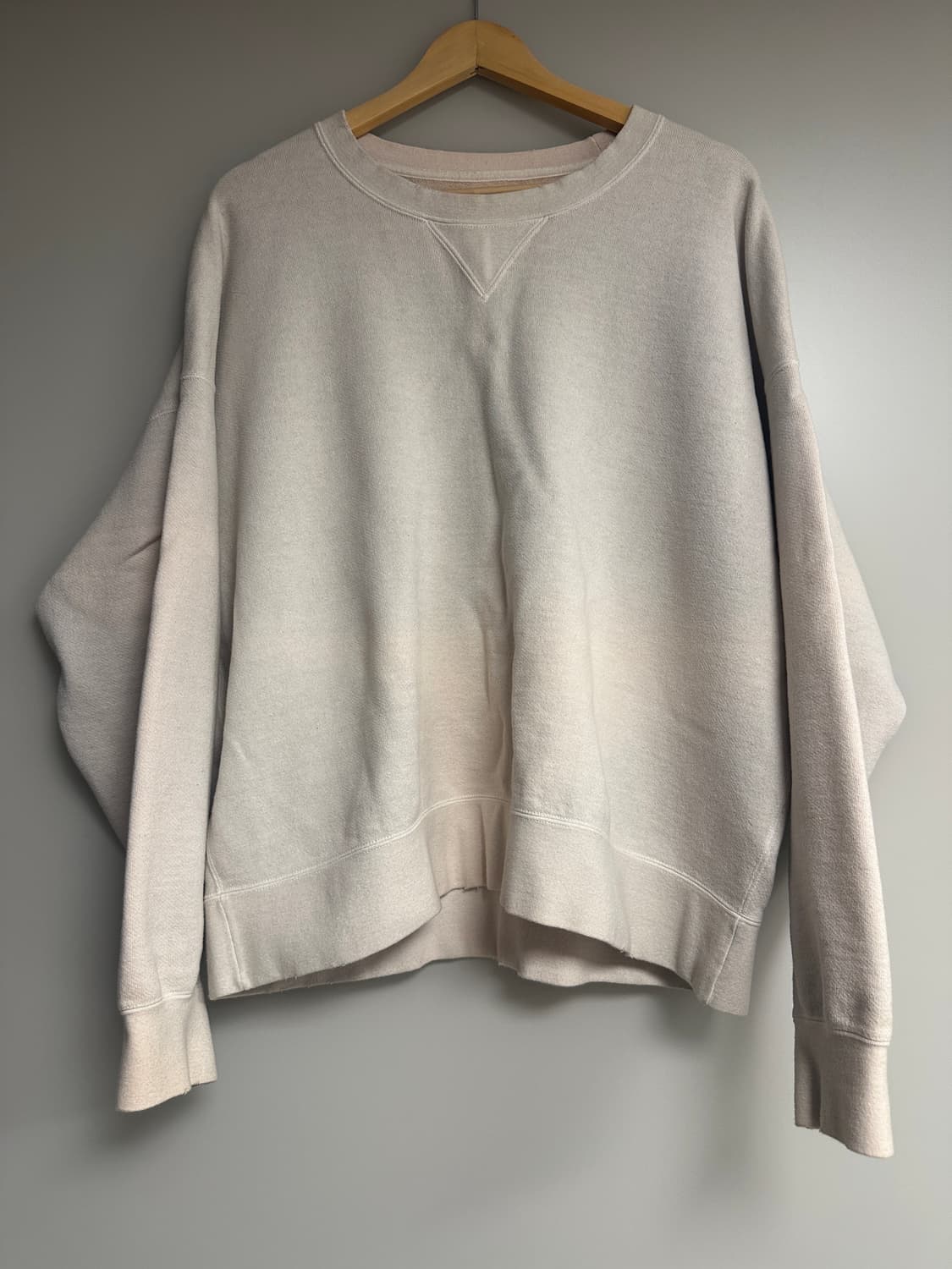 [3] 비즈빔 앰플러스 스웻 UD 오프화이트 상품이미지1