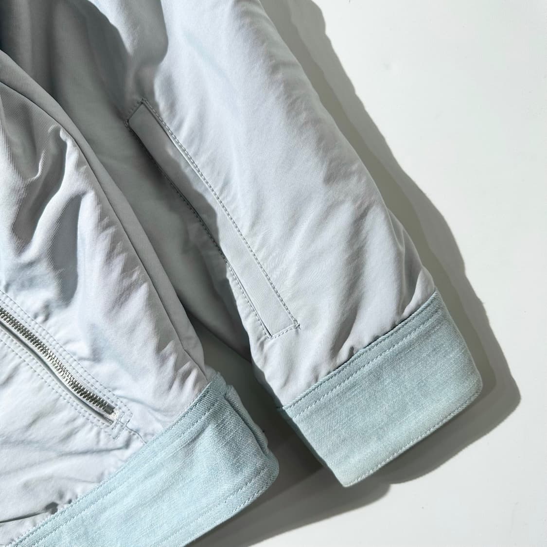 시스템옴므 데님 플라이트 봄버 자켓 상품이미지4