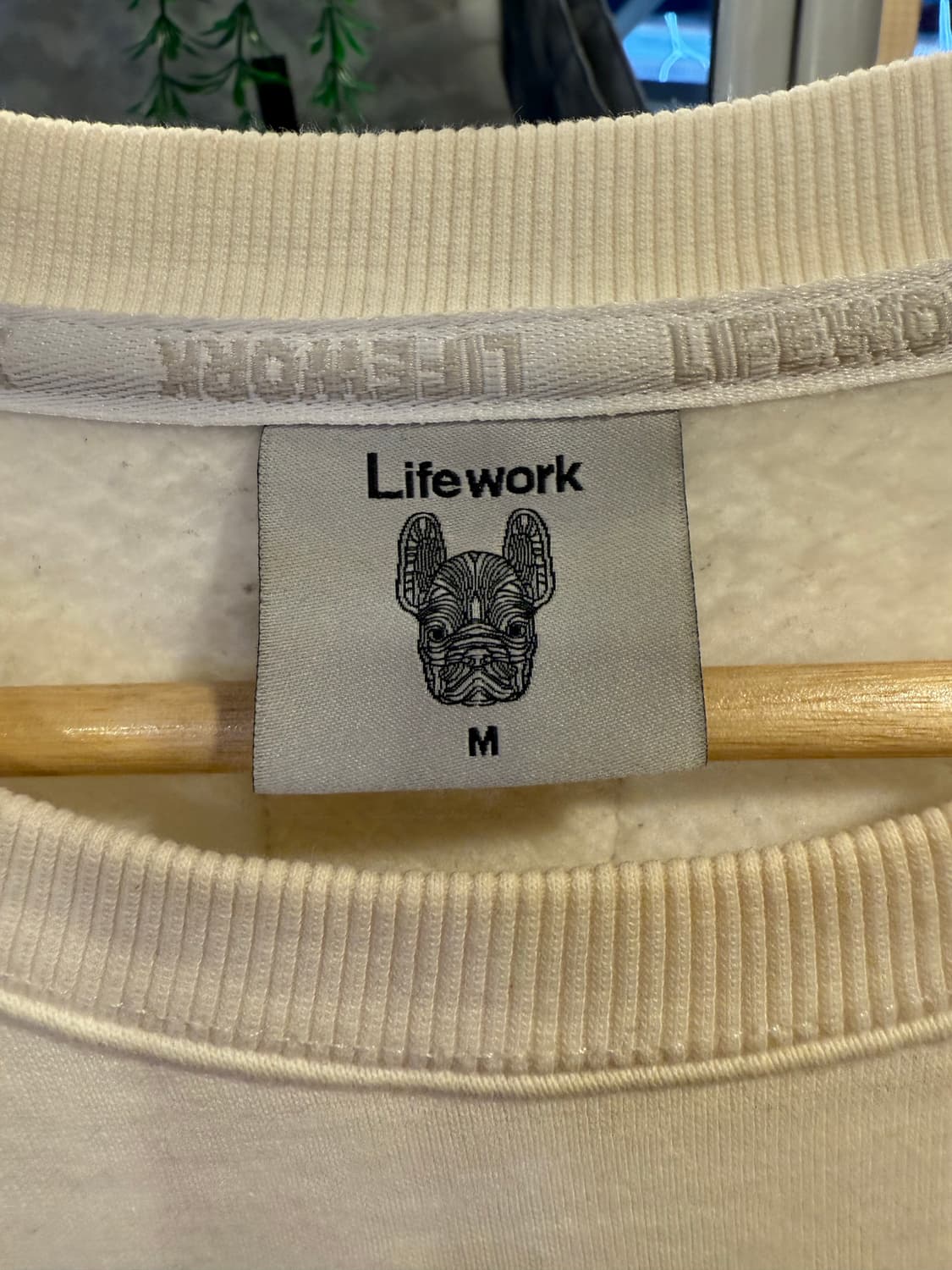 라이프워크 라독 부클 자수 맨투맨 상품이미지4