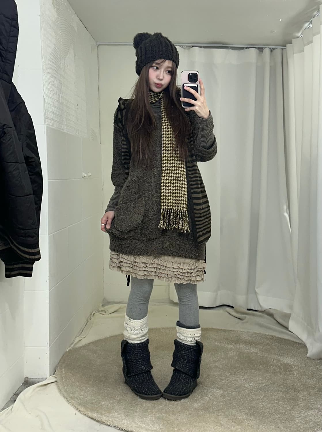 데일리 브라운 모카무스 곰돌이 모리걸 코디세트 상품이미지3