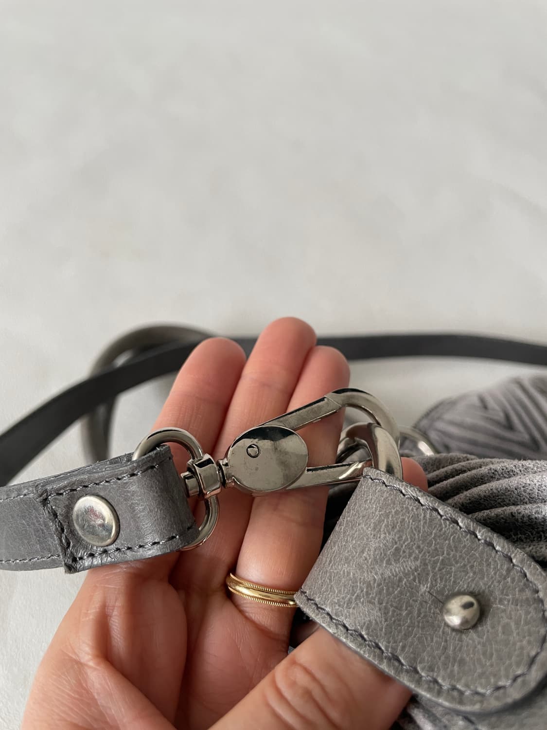 MartiKa 레더 크로스 토트백(ITALY) 상품이미지6