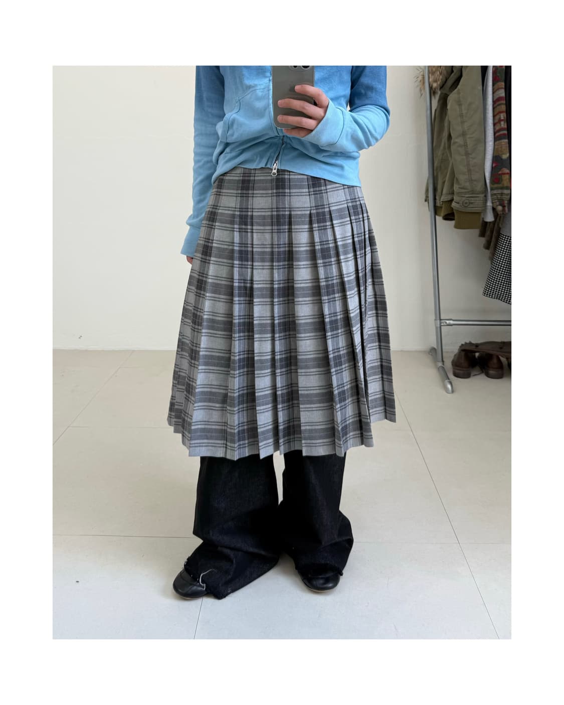 Mcgregor 체크 스커트 상품이미지1