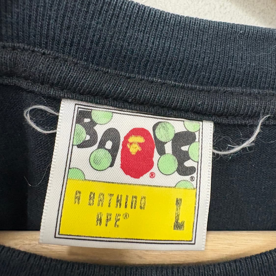 베이프 카모 컬리지 반팔티 상품이미지3