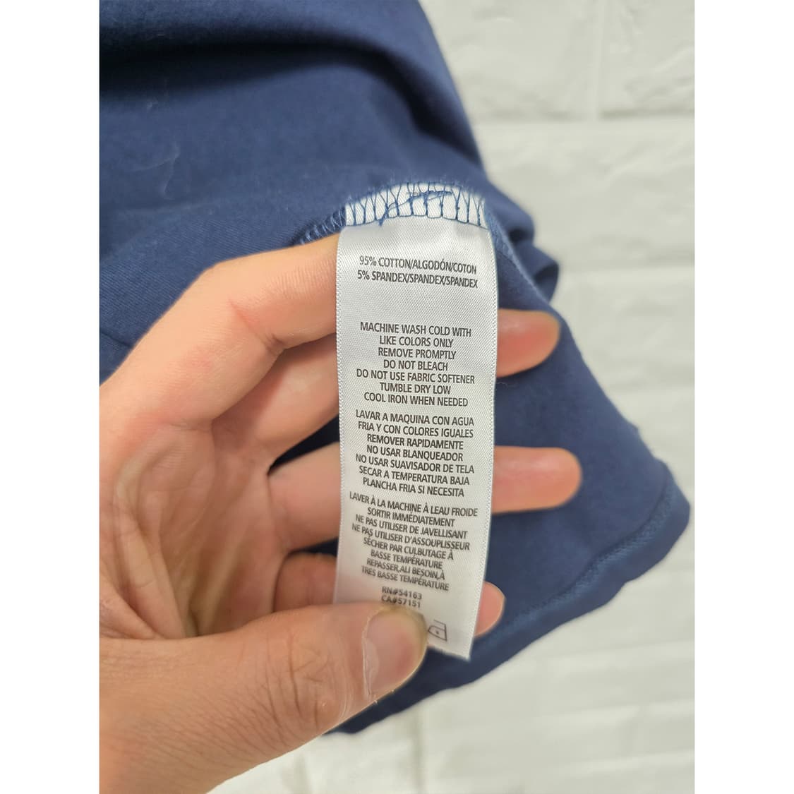 타미힐피거 반팔티 네이비 M 상품이미지3