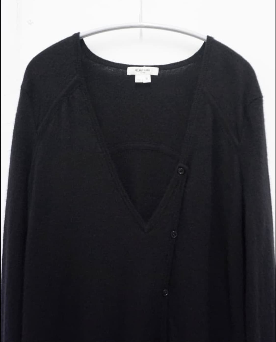 헬무트랭 캐시미어 V넥 니트 가디건 상품이미지3