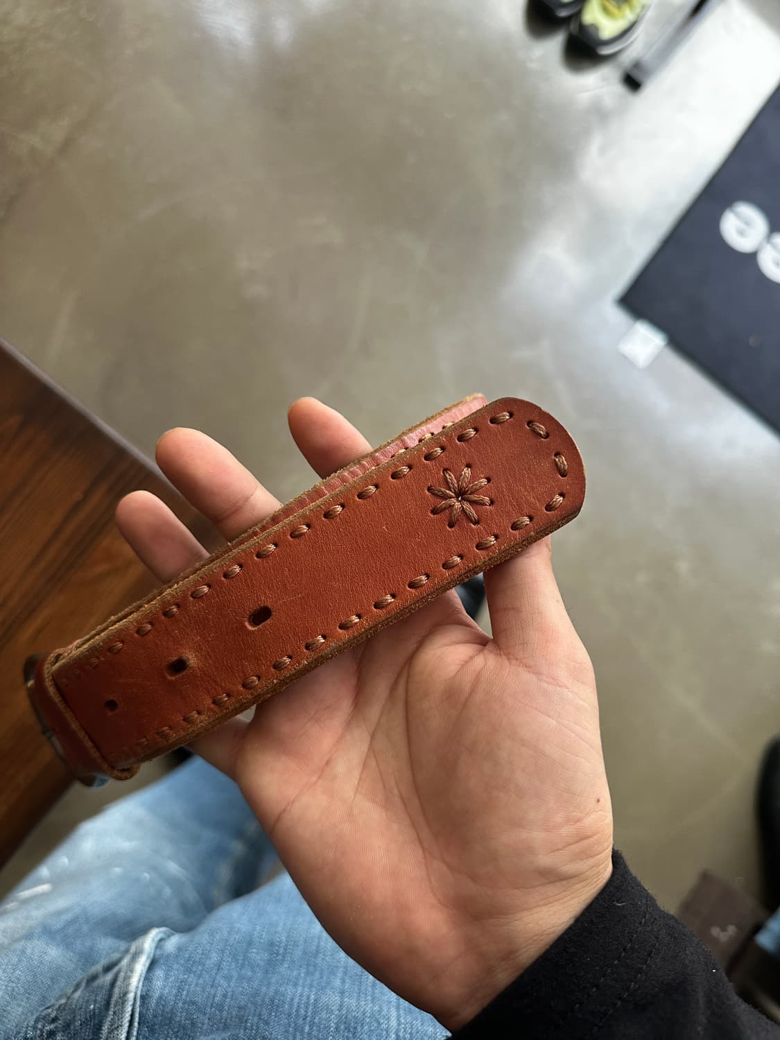 Vintage Genuine Leather Belt 상품이미지3