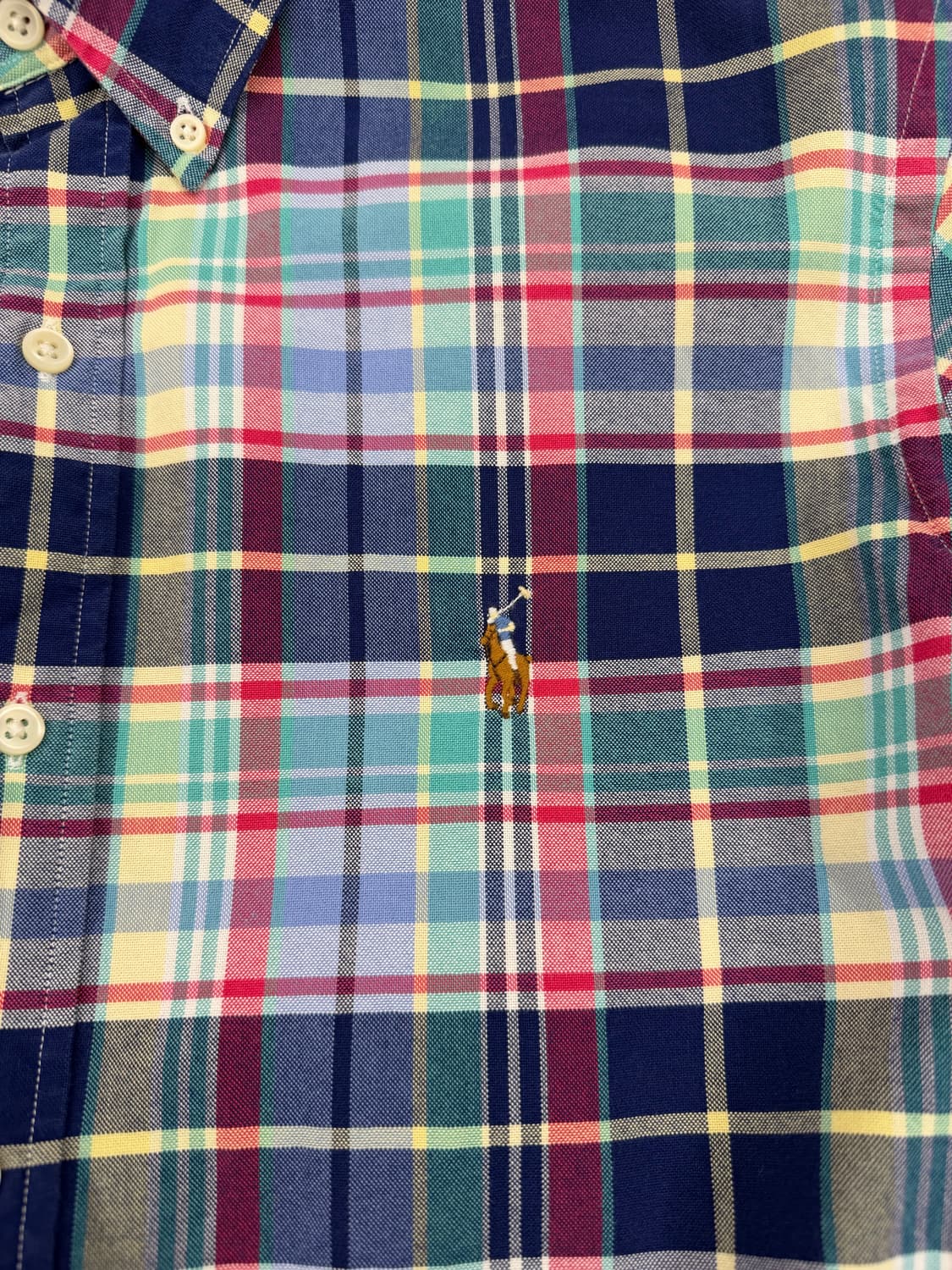 폴로 랄프 로렌 체크 셔츠 상품이미지4