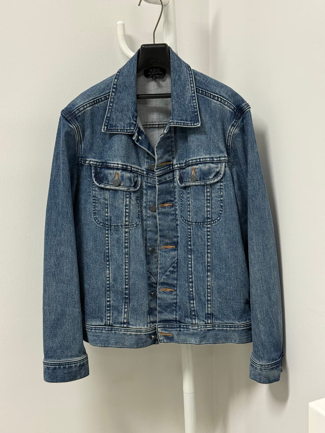 APC 아페쎄 데님 자켓 청자켓 중청 M 상품이미지1
