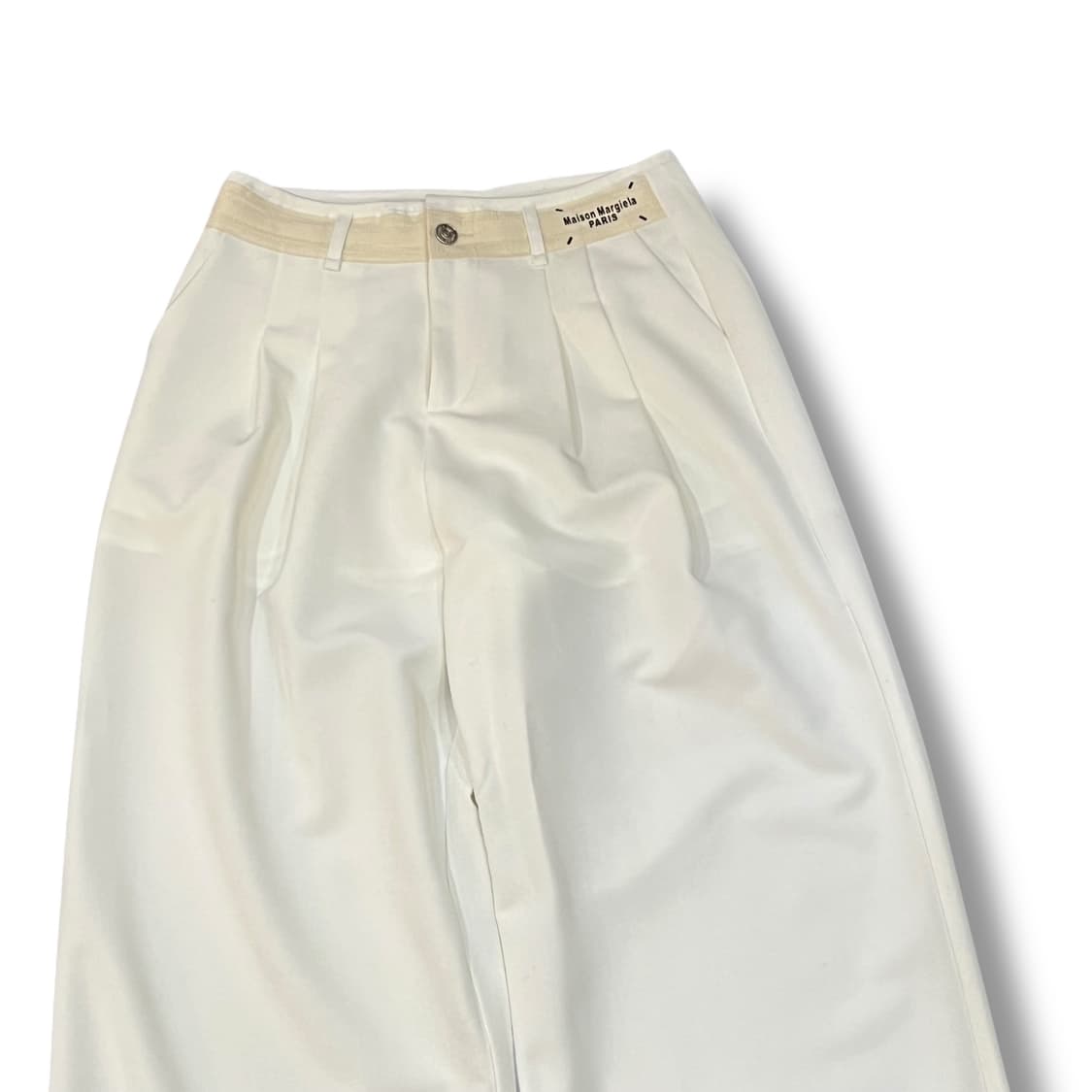  메종 마르지엘라 투턱 화이트 슬랙스 y14375 상품이미지4
