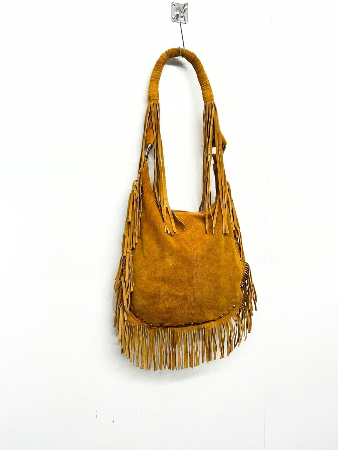 Another Edition 스웨이드 프린지 숄더백 상품이미지1