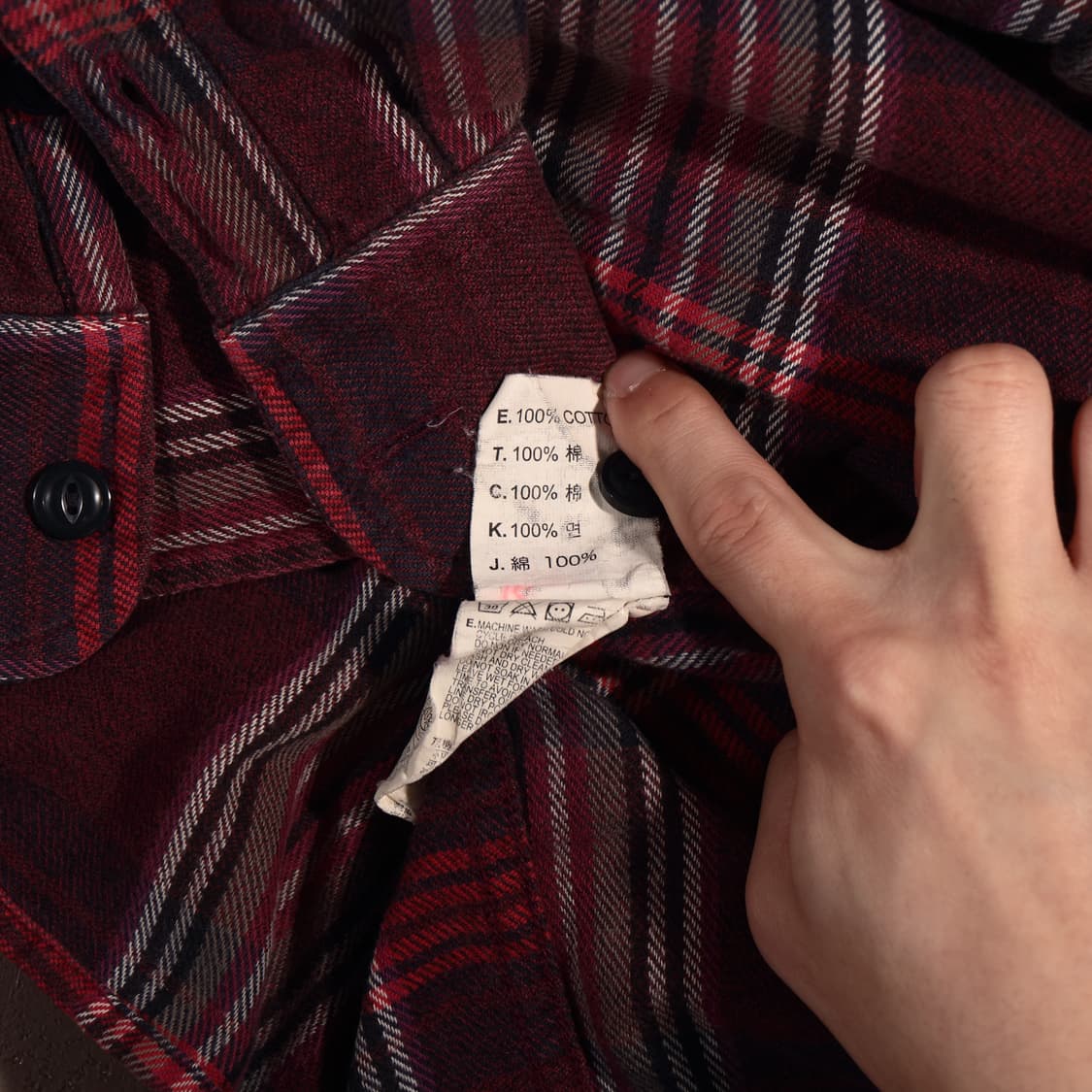 리바이스 플란넬 체크셔츠 C499 상품이미지4