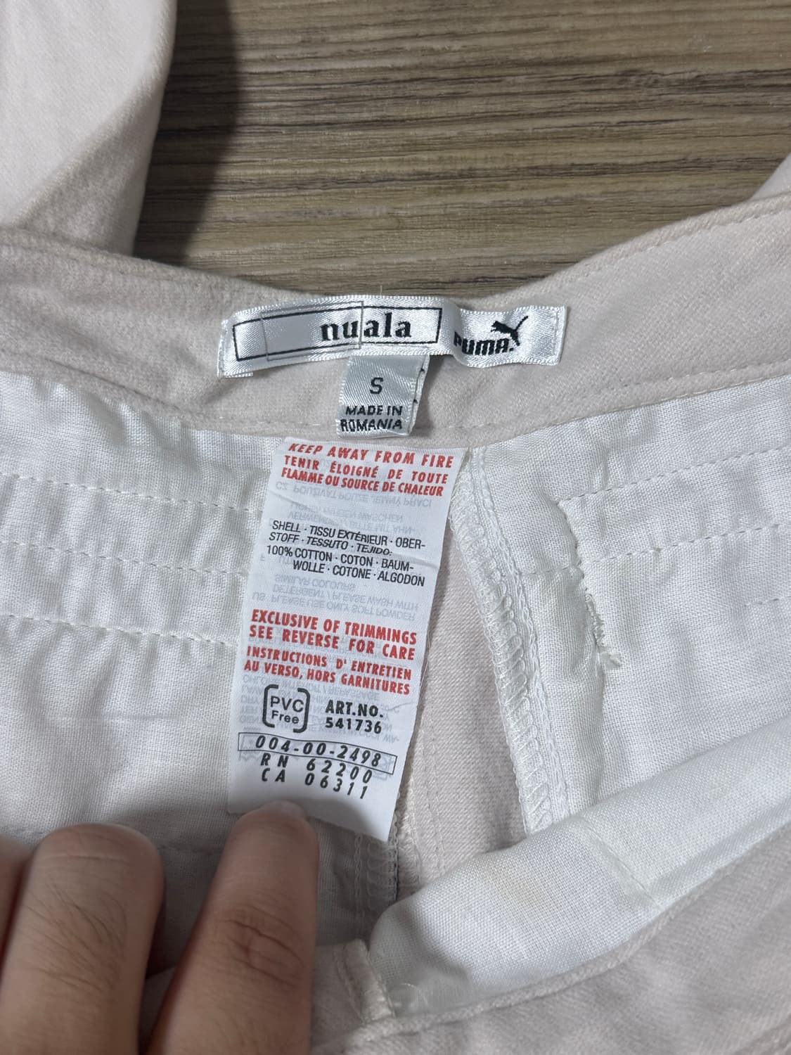 Puma nuala opti 지퍼 코튼 팬츠 상품이미지7
