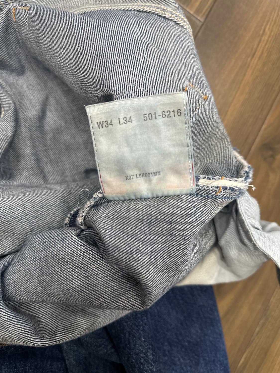 00s 리바이스코리아 501. 34사이즈 상품이미지7