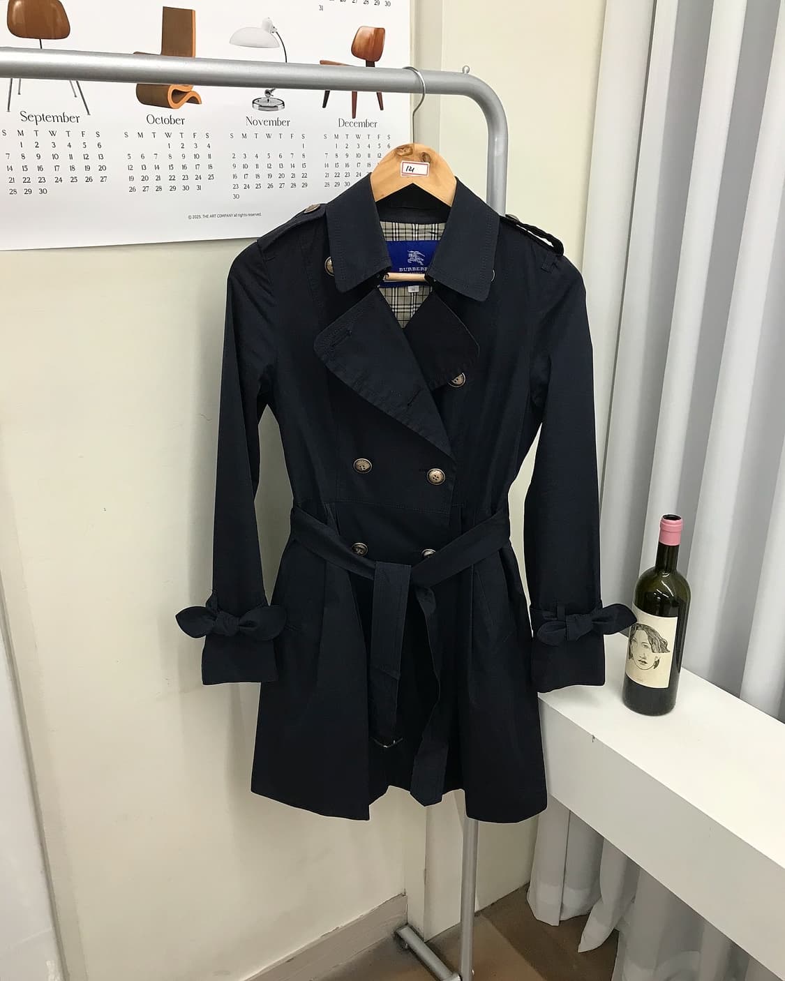 버버리 은장 더블 트렌치 코트 상품이미지1