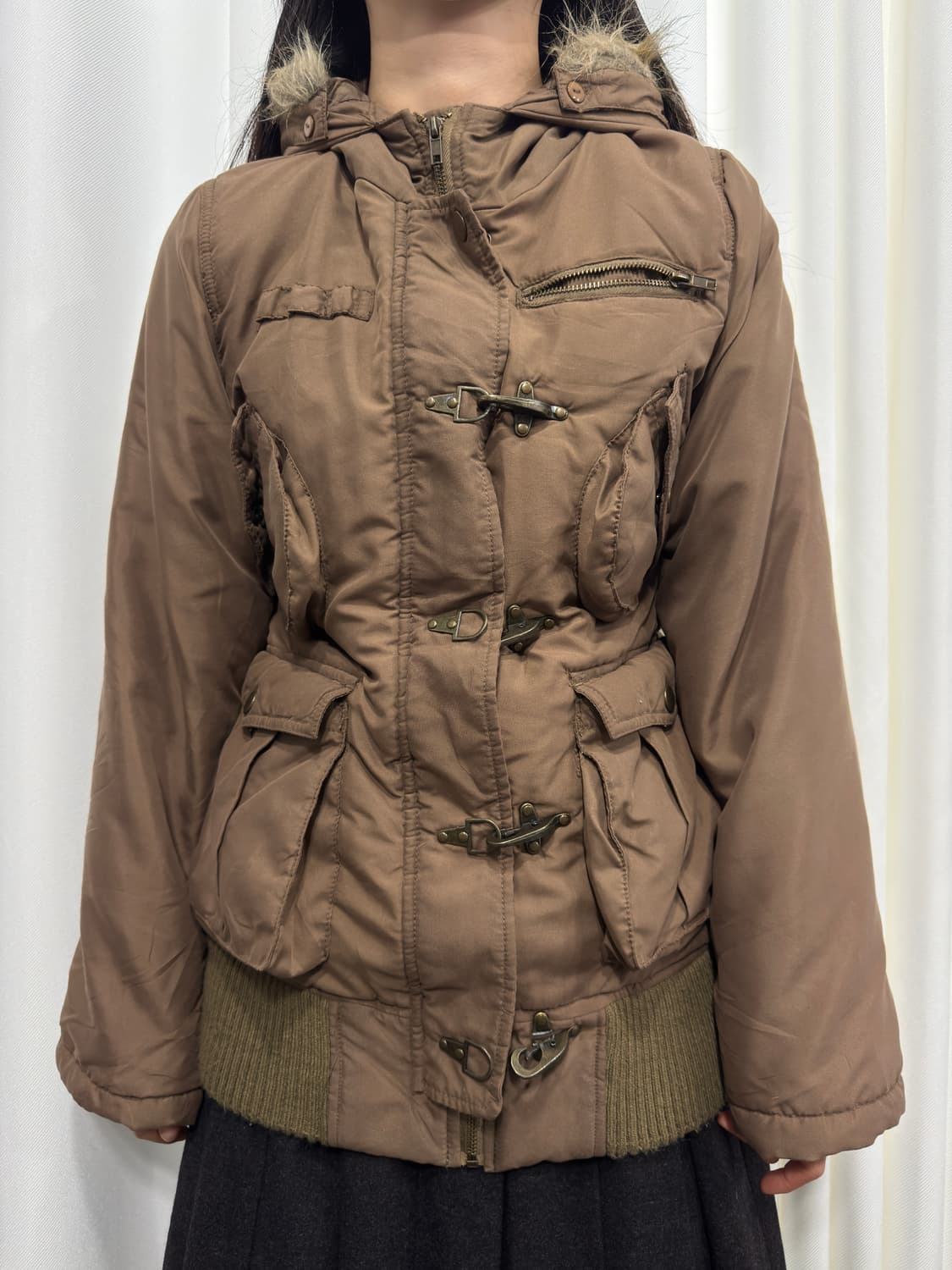 multi pocket hood jacket 상품이미지1