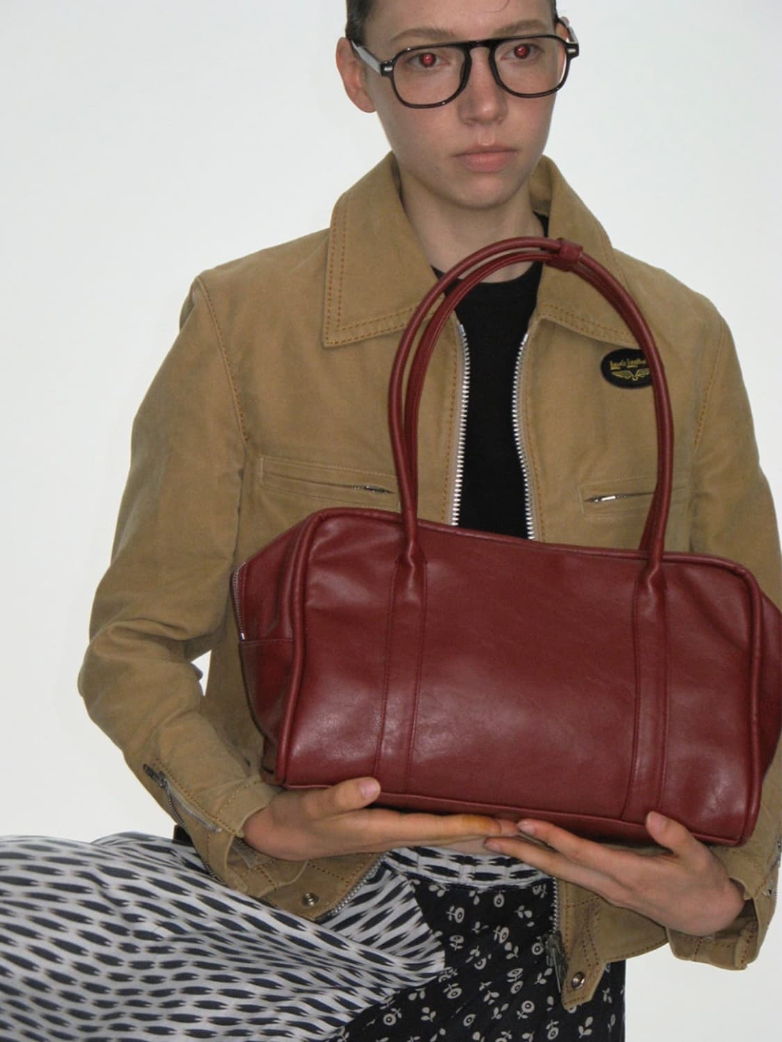 여밈 yeomim box bag (rouge) 상품이미지2