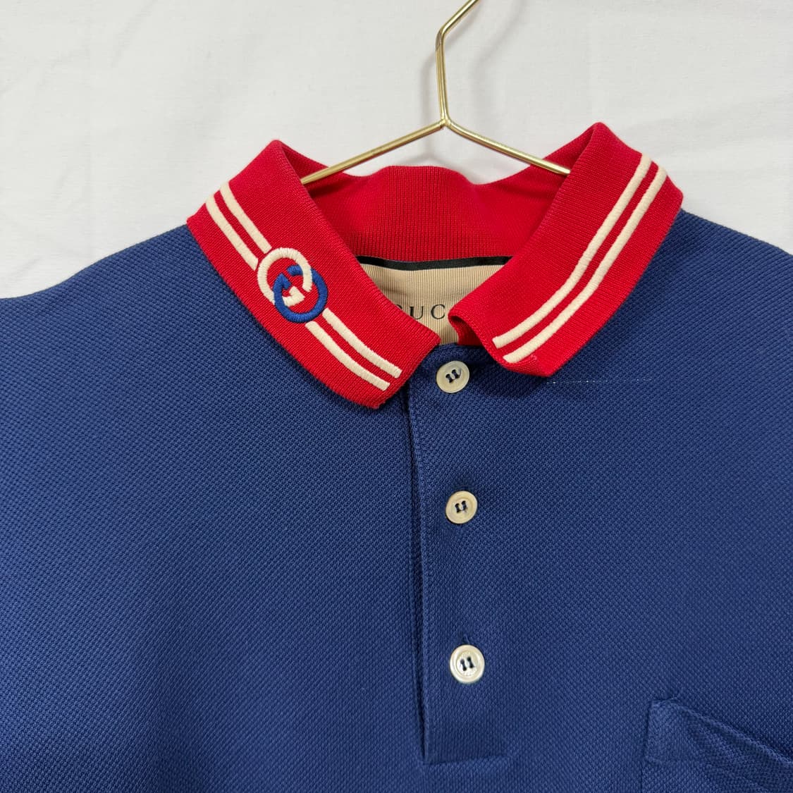 구찌 코튼 pk 폴로넥 반팔 상품이미지3