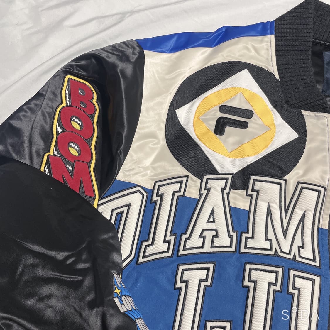 휠라 퓨전 라이프 패치 코치자켓 L 상품이미지3