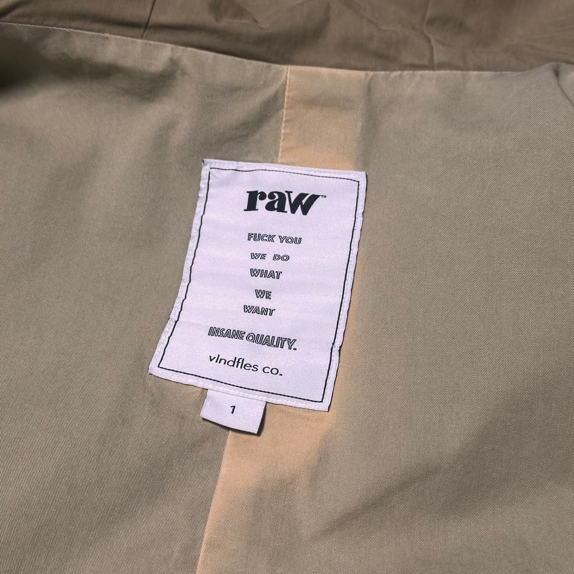 블라인드파일즈 밀스펙 파카 올리브 재판 1 상품이미지3