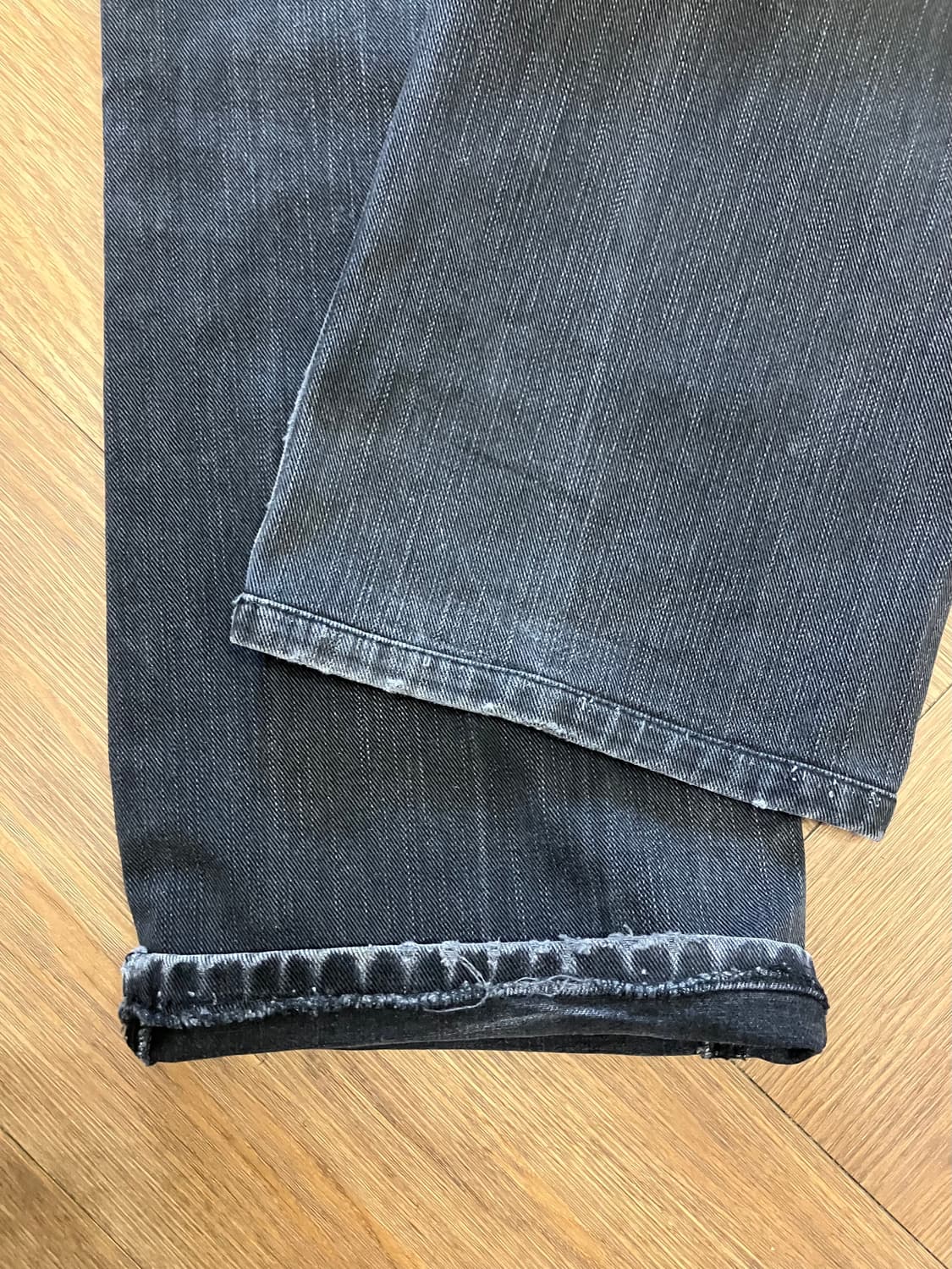 N218 돌체앤가바나 데님팬츠 청바지 흑청 블랙 상품이미지9