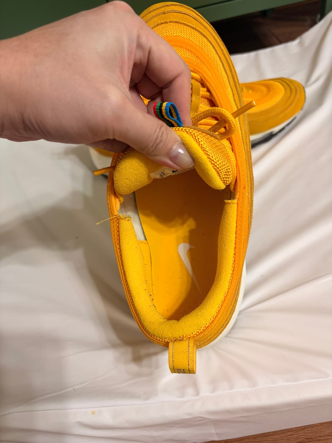 나이키 에어맥스 97 QS 올림픽 링즈 팩 옐로우 265 상품이미지3