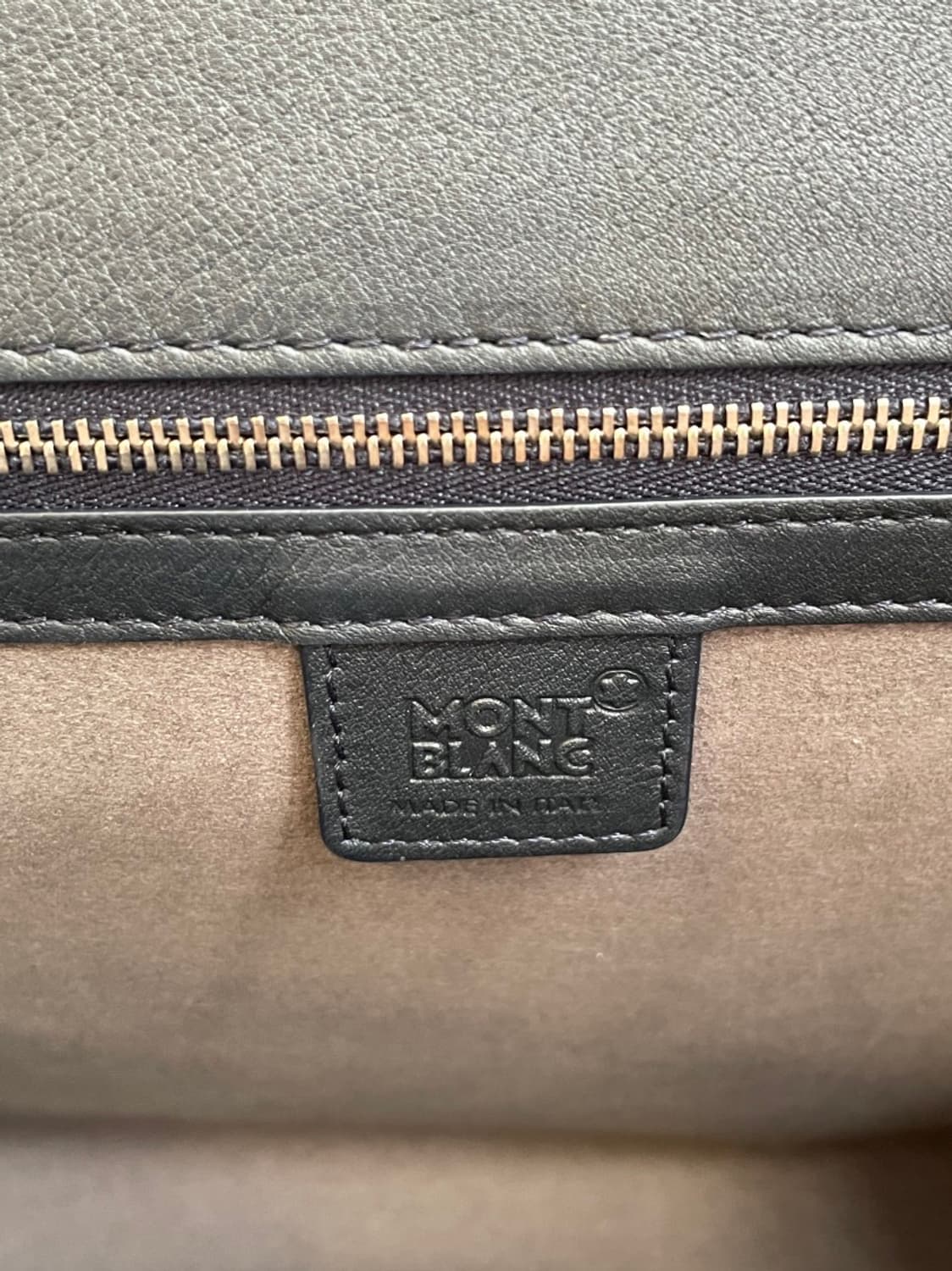 몽블랑 스푸마토 포트폴리오 플랩 클러치백 (123714)_네이비 상품이미지6