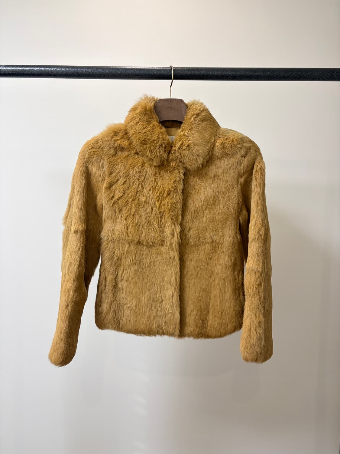 system 시스템 레빗 토끼털 퍼 자켓 상품이미지1