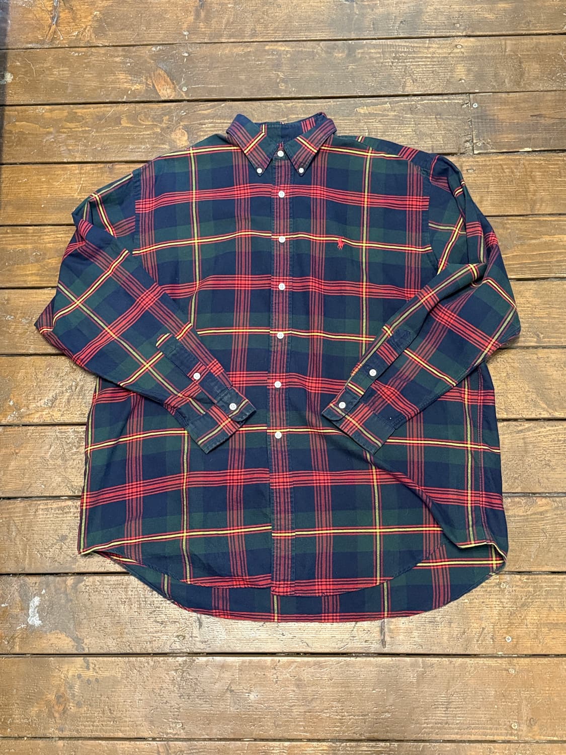 폴로랄프로렌 Polo Ralph Lauren 타탄체크 버튼다운 셔츠 상품이미지10