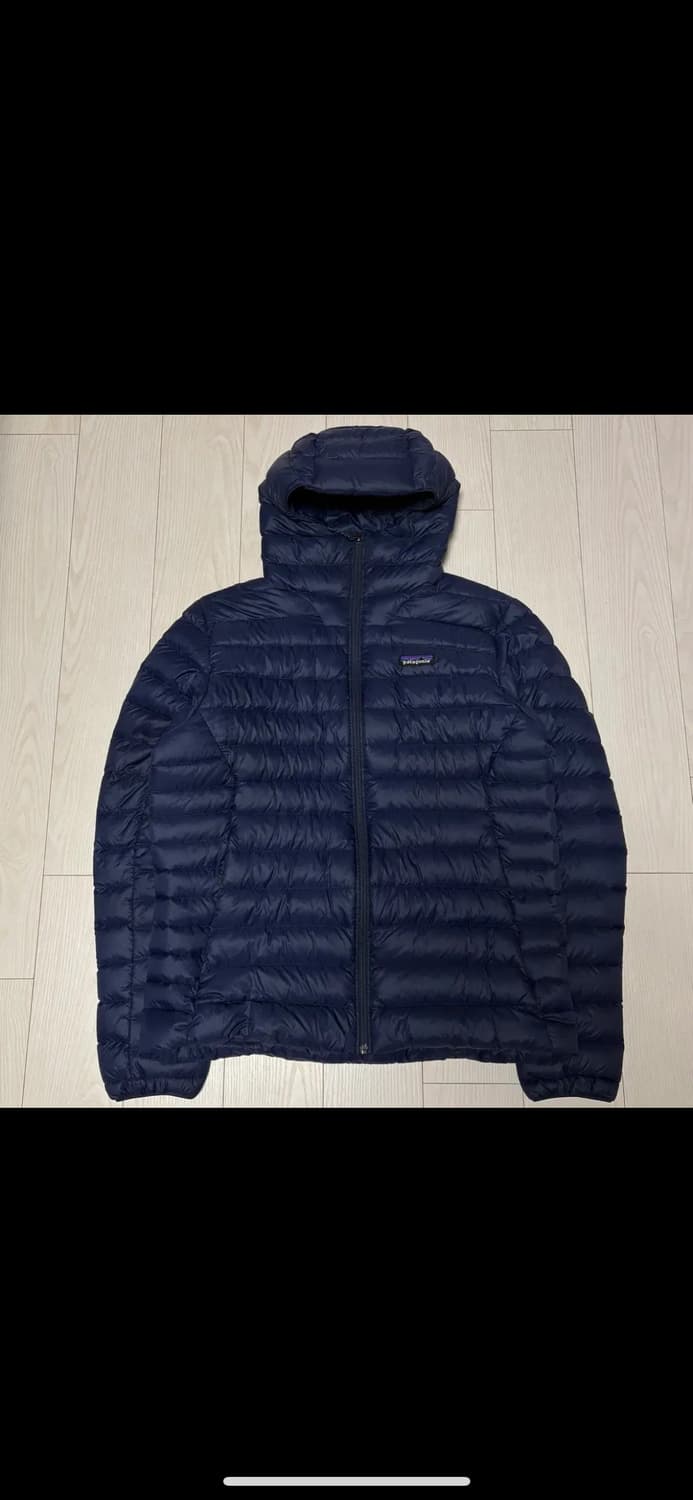 파타고니아 다운 스웨터 후디 네이비 상품이미지2