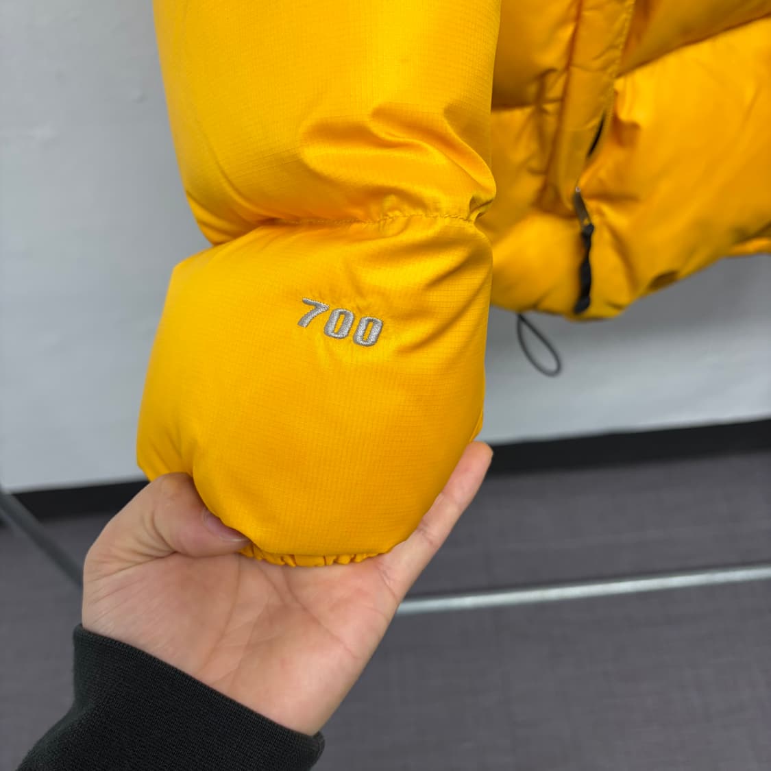 노스페이스 눕시 700 옐로우 XL 상품이미지3