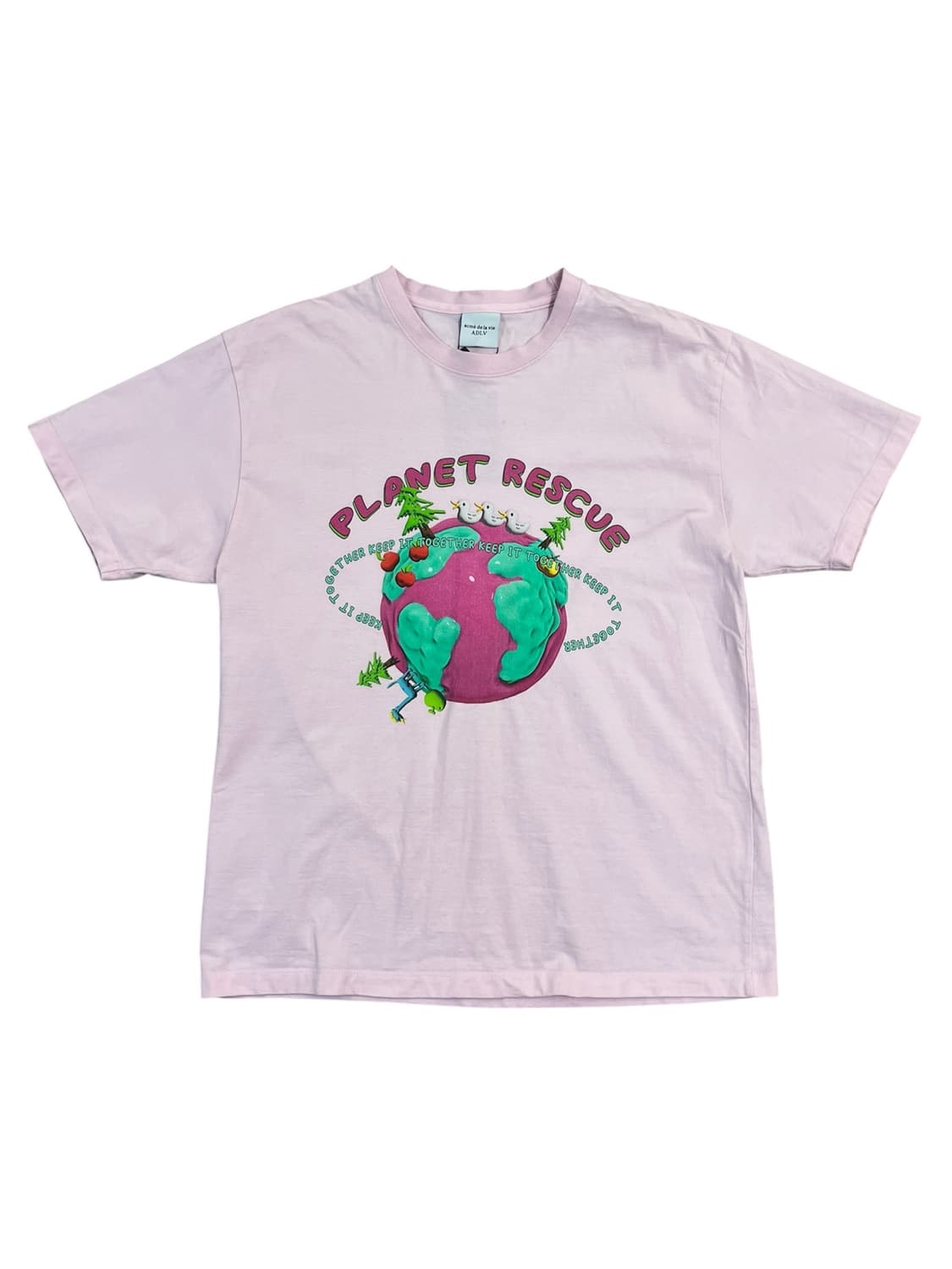 아크메드라비 반팔티 핑크 #csz4135 상품이미지3